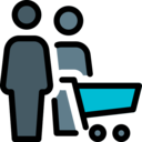 commerce and shopping,shopping cart,user,people,commerce,supermarket,humanpictos,online store,shopping store ok 